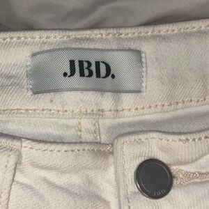 Just Black Cream Denim Pants